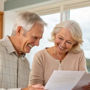 Calendar marked with Medicare Annual Enrollment Period dates