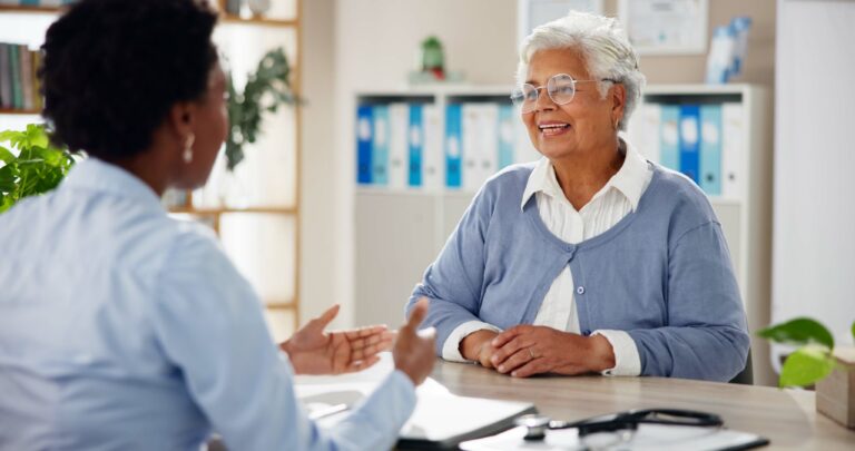 Senior employee reviewing Medicare and employer coverage coordination